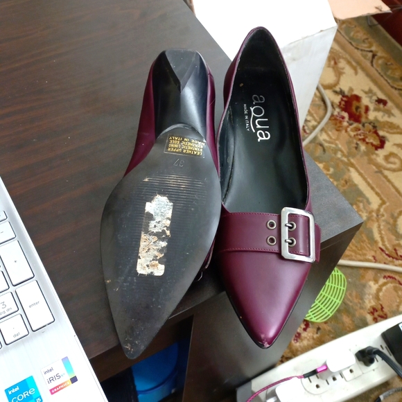 Plum Colored Flats - Picture 3 of 3